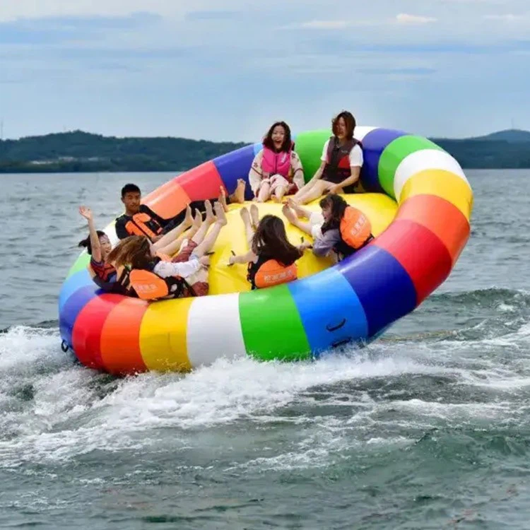Inflatable Water Towable Game Floating Spinner Disco Boat
