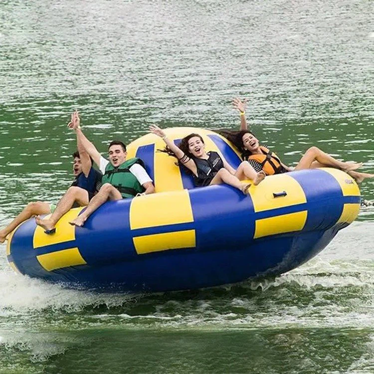 Inflatable Water Towable Game Floating Spinner Disco Boat
